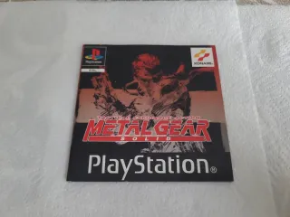 Metal Gear Solid PlayStation PAL