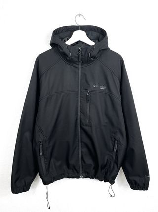 Chaqueta Columbia OmniShield Softshell Negra Retro