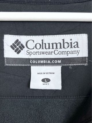 Chaqueta Columbia OmniShield Softshell Negra Retro