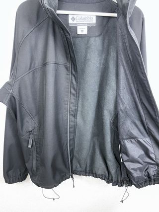 Chaqueta Columbia OmniShield Softshell Negra Retro