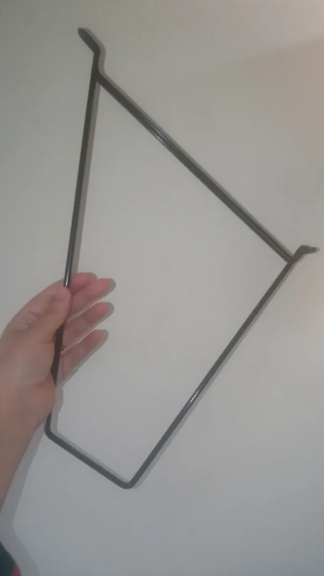 Juego Soportes metálicos para estanterías