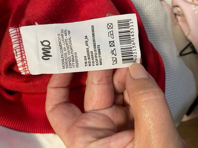 Sudadera navideña Mo Kinds 3 4 años