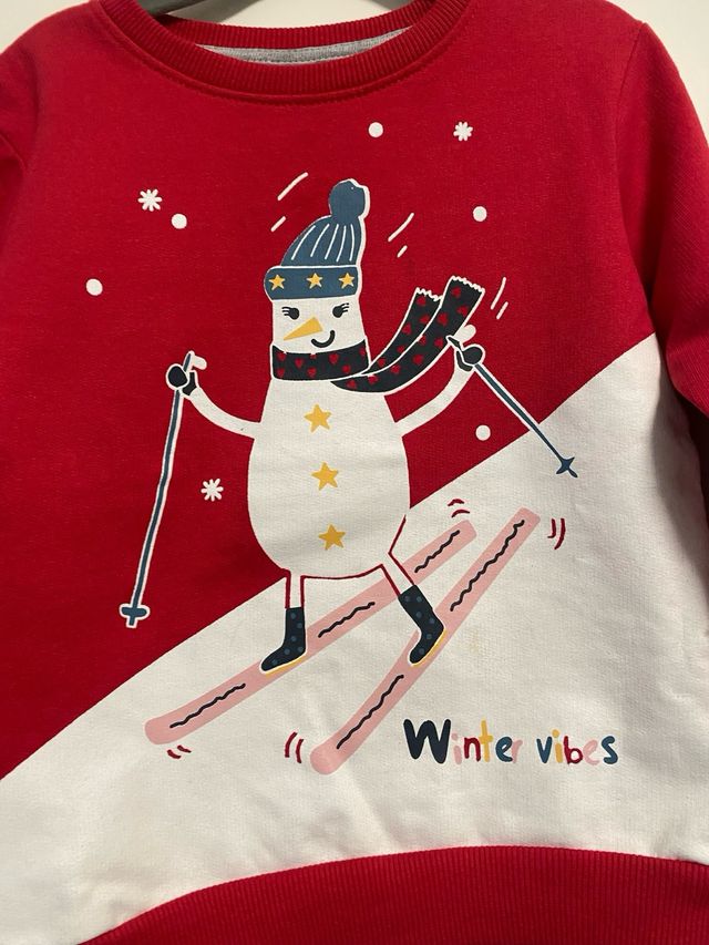 Sudadera navideña Mo Kinds 3 4 años