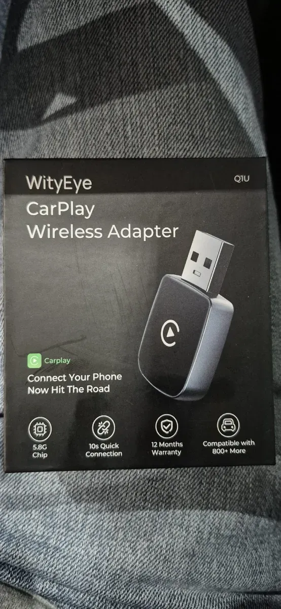Adaptador CarPlay Inalámbrico WityEye  *nuevo*