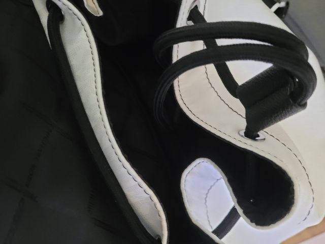 Mochila Michael Kors Negra y Blanca Nueva!