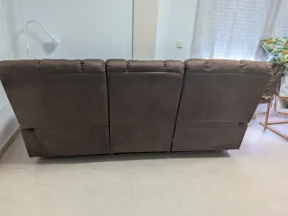Sofá 3 plazas 2 relax manual