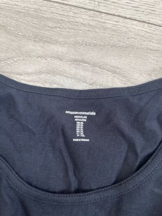 Camiseta de tirantes negra hombre