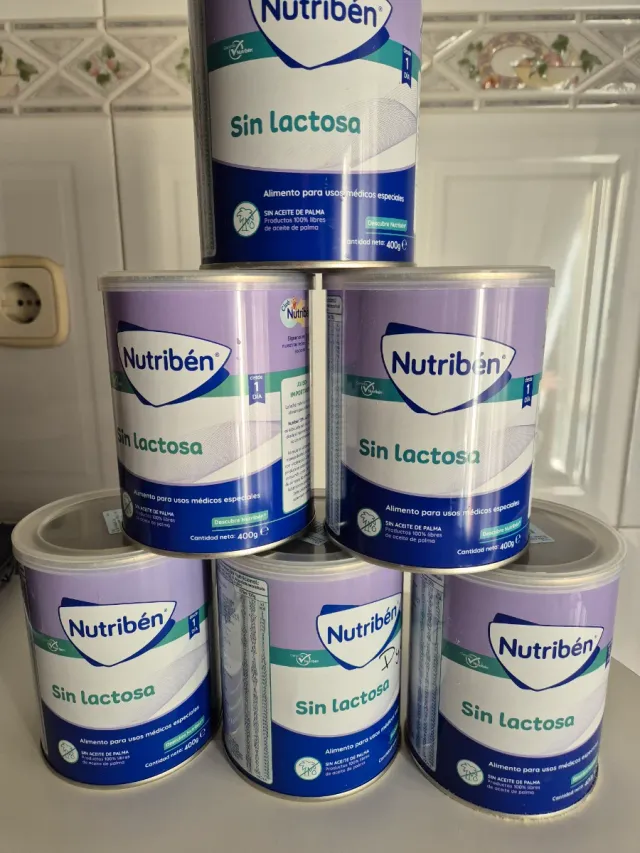 6 Botes Nutribén Vacíos Manualidades