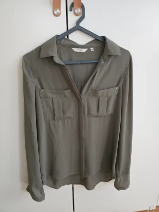 Blusa Fórmula Joven verde tamanho 36