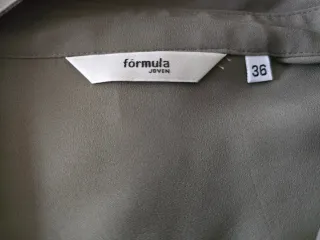 Blusa Fórmula Joven verde tamanho 36