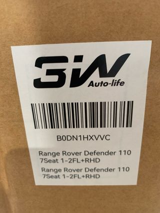 Alfombrillas 3W Range Rover Defender 110 2020/2025