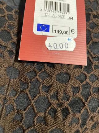 Falda Pedro del Hierro Talla 44 Sin Usar