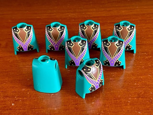 Lote Playmobil: Torsos, Brazos y Cabezas