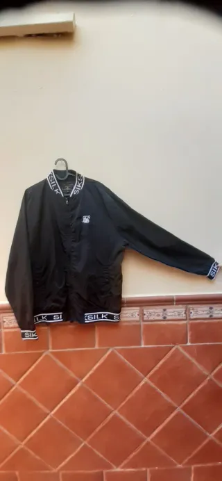 Chaqueta SikSilk Negra Talla L