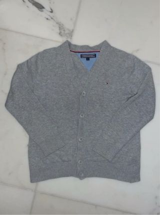 Cardigan Tommy Hilfiger bambino cotone 6 anni