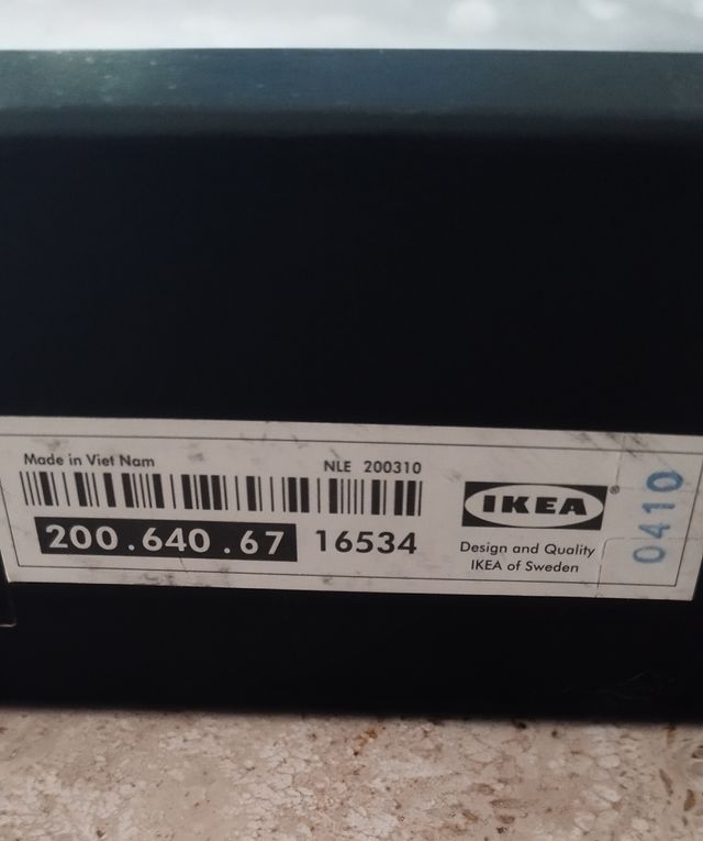 Portavelas IKEA 7 velas madera metal