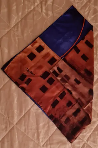 Foulard Tadini 100% Seta Opera d'Arte