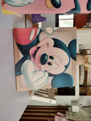 Quadro Topolino Disney 25X25