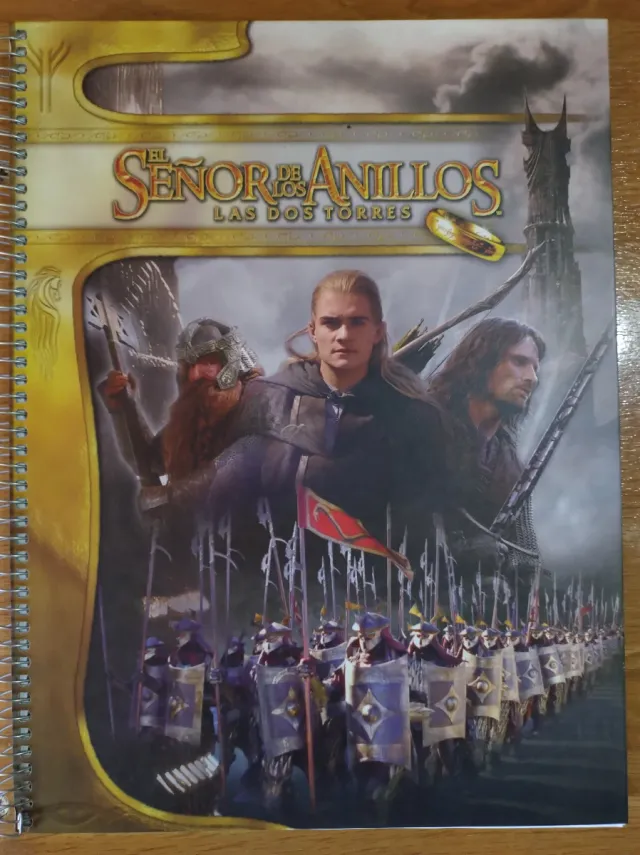 Libreta El Señor de los Anillos Las Dos Torres