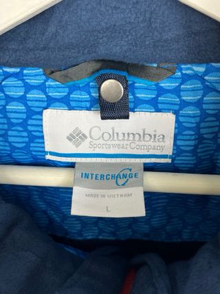 Chaqueta Columbia OmniTech Impermeable Mujer Y2K