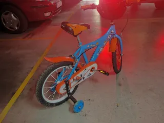 Bicicleta infantil Dusty Aviones