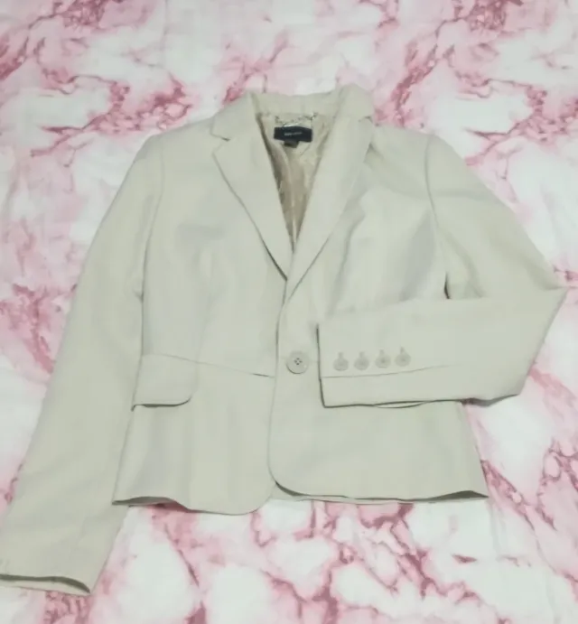 Blazer Beige Mujer
