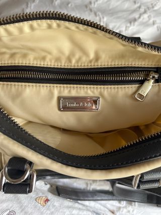 Bolso Bimba y Lola Beige y Negro