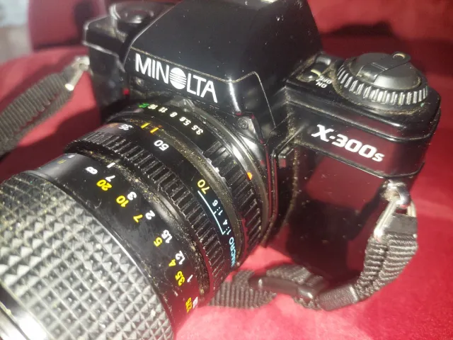 Cámara Minolta X-300s Analógica Reflex