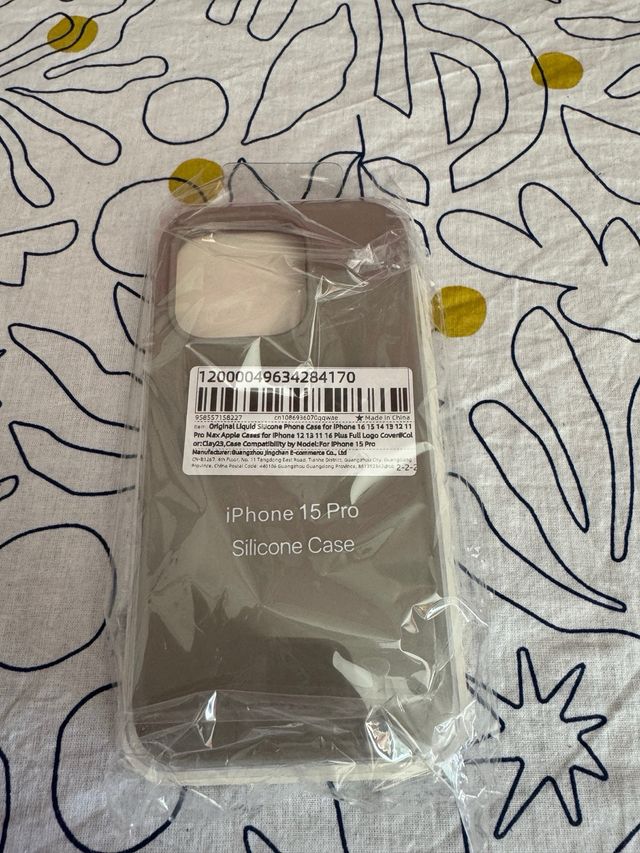 Funda iPhone 15 Pro Apple Silicona