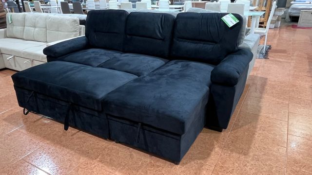 Divano letto con contenitore