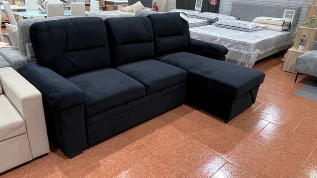 Divano letto con contenitore