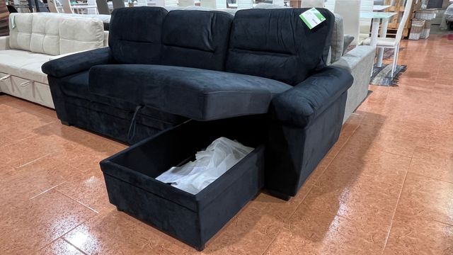 Divano letto con contenitore