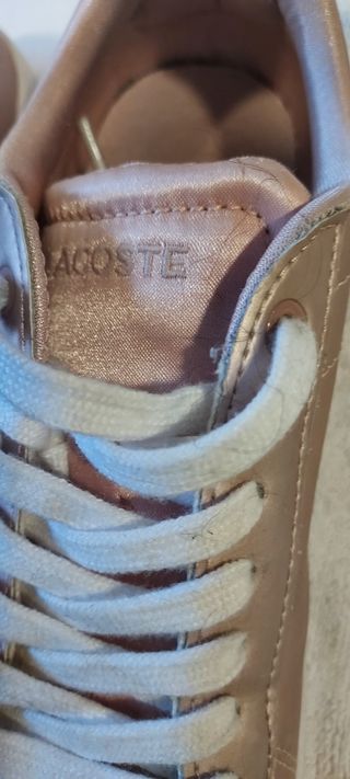 Zapatillas Lacoste Rosa Talla 36