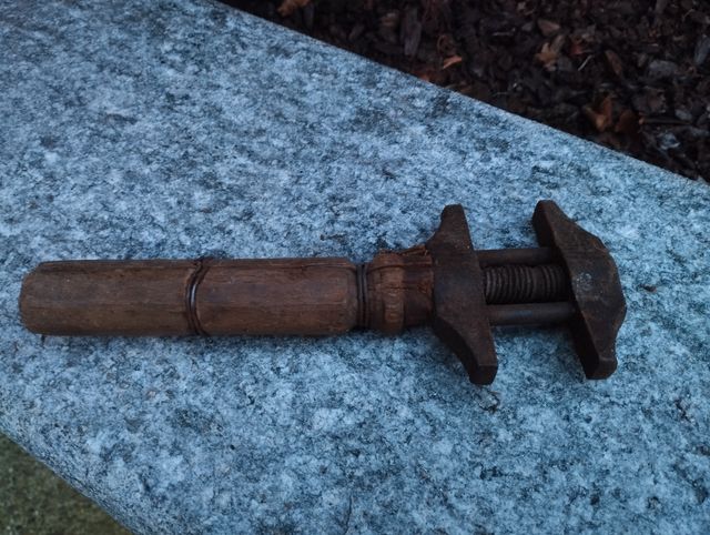 Chiave a rullino vintage