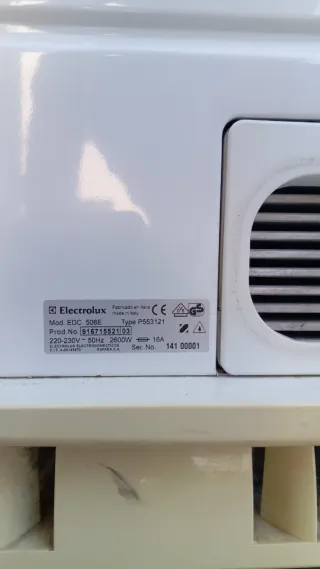 Despiece Secadora Electrolux EDC 506 E