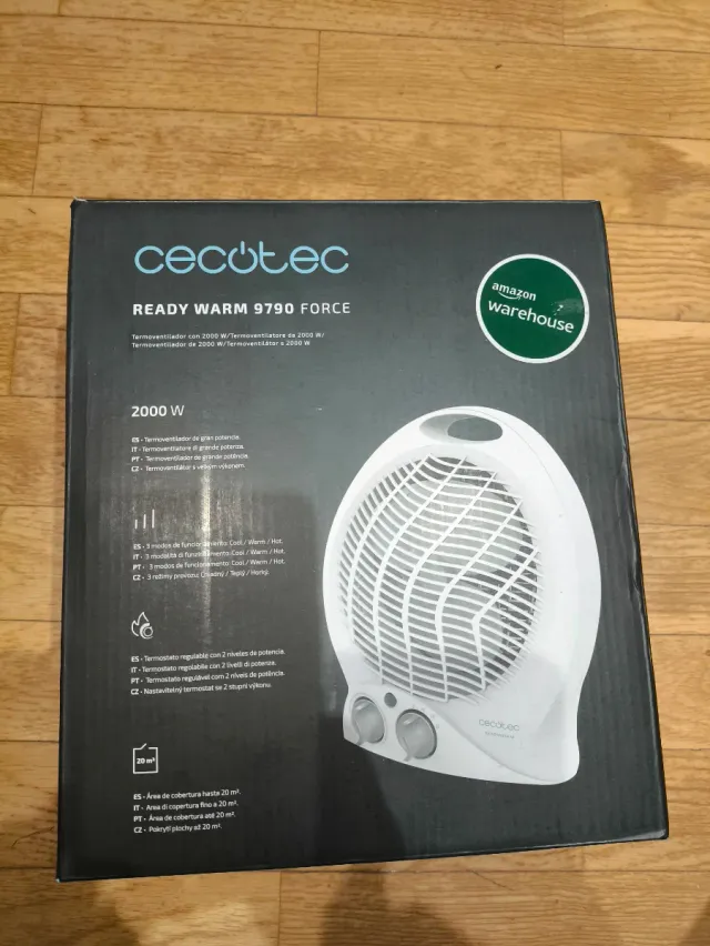 Estufa Cecotec nueva