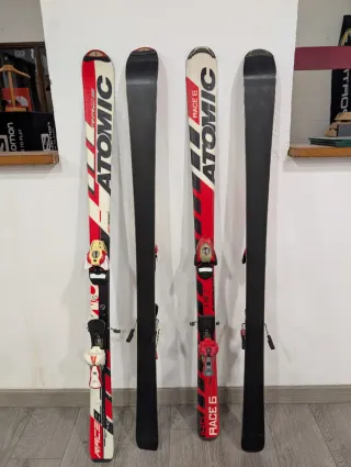 Esquís infantiles Atomic y Head