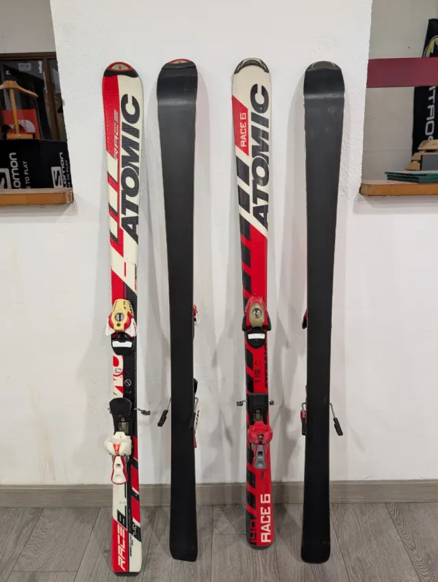 Esquís infantiles Atomic y Head