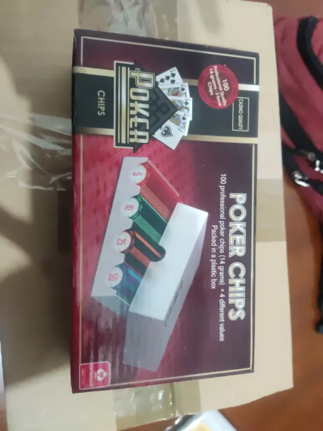Fichas de Póker Profesionales 100 uds