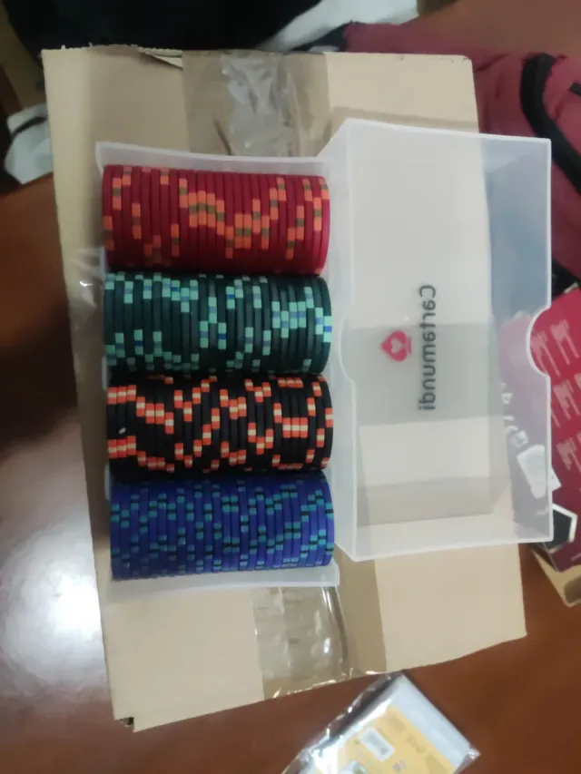 Fichas de Póker Profesionales 100 uds