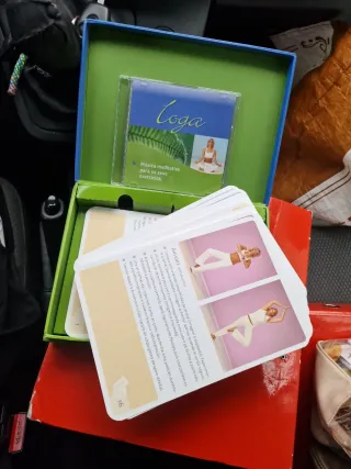 Guia Yoga Exercícios em Casa + Cartões + CD