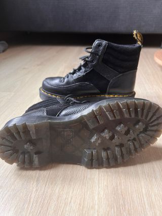 Botas Dr. Martens Piel y Gamuza Negras