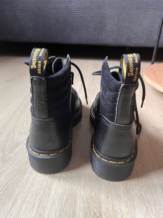 Botas Dr. Martens Piel y Gamuza Negras