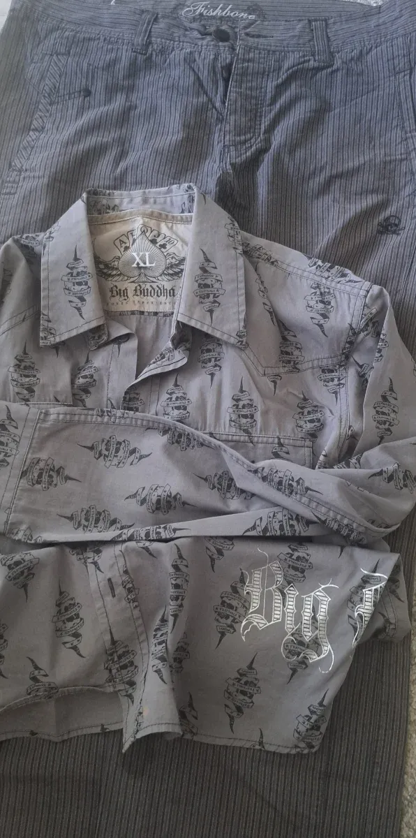 Camisa y Pantalones Big Buddha Talla XL