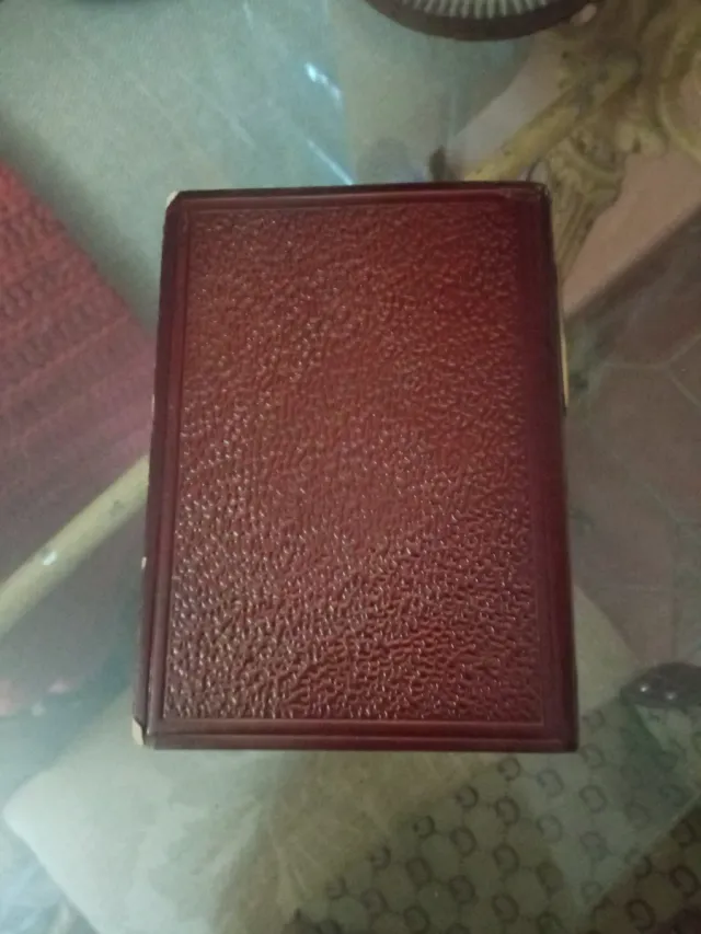 Hucha vintage in pelle Mallorca