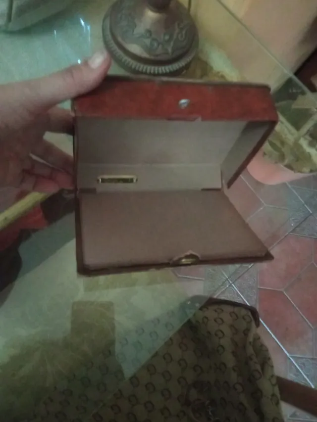 Hucha vintage in pelle Mallorca