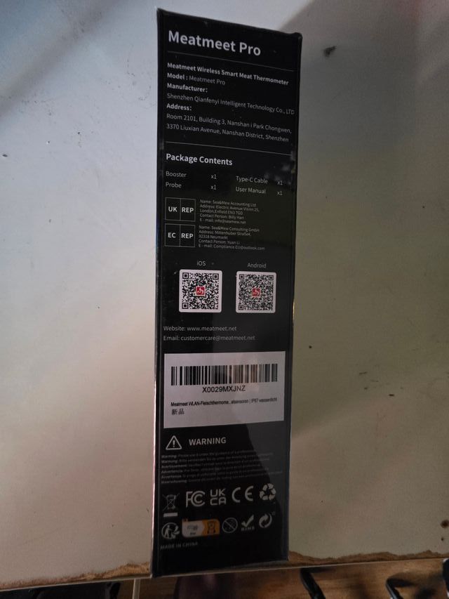 Medidor de temperatura Meatmeet