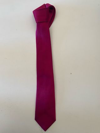 Corbata rosa/morada