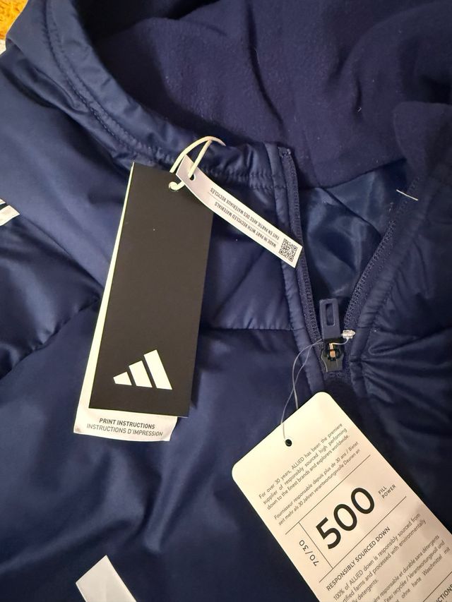 Chaquetón Adidas Azul Marino