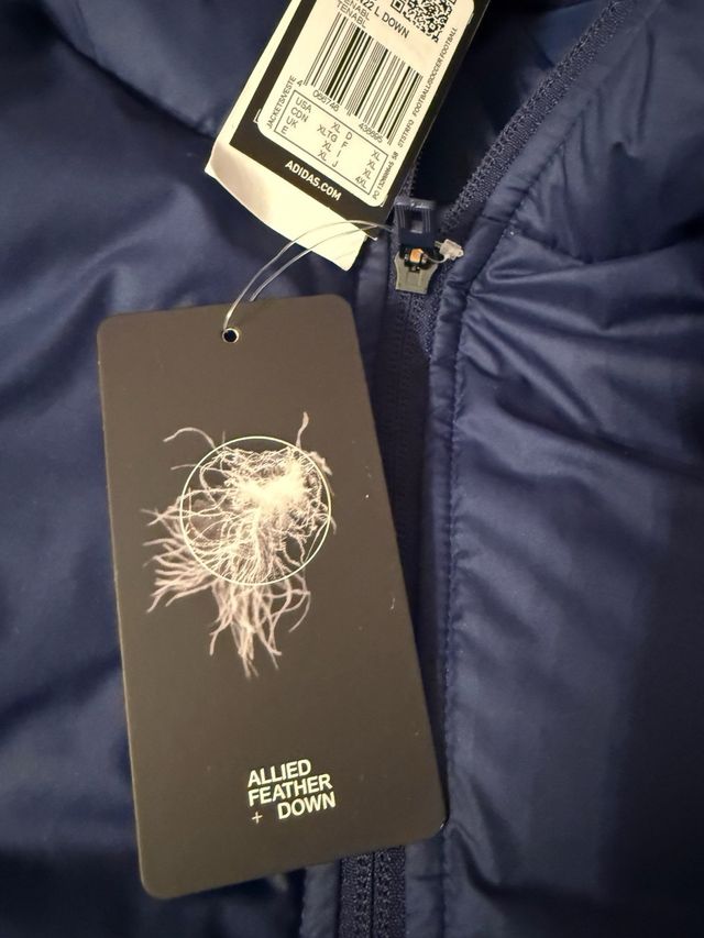 Chaquetón Adidas Azul Marino